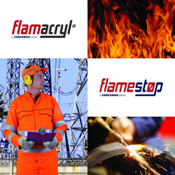 Hurtownia Benetex prezentuje: Tkaniny Concordia do ochrony przed płomieniem i gorącem - Flamacryl Flamestop - Heat and Flame Protection