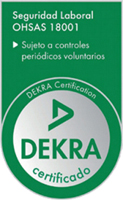 Certyfikat Dekra dla ITW Nexus potwierdzający spełnienie norm OHSAS 18001 - Hurtownia Benetex oficjalny przedstawiciel ITW Nexus w Polsce